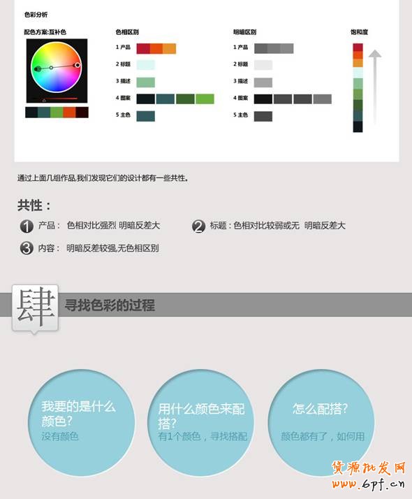 色彩分析 色彩分析
