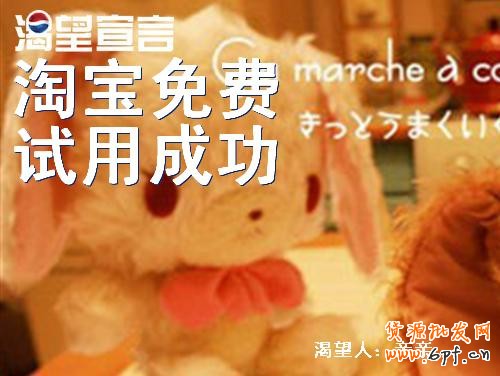 淘寶試用中心：流量爆滿成功大揭秘